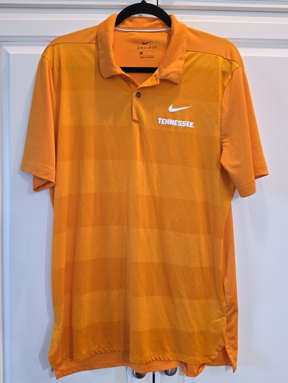 Nike Tennessee Volunteers Orange Dri-FIT Polo Size Large